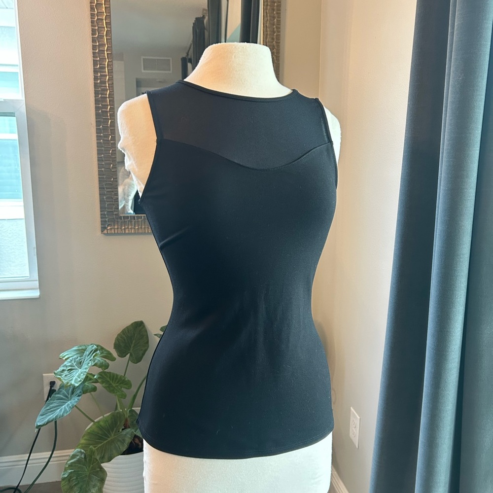 Express Black Sleeveless Blouse